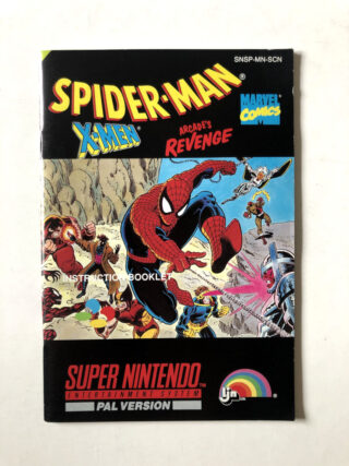 Spider-Man X-Men Arcades Revenge (SNES Manual) #93