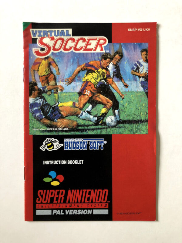 Virtuel Soccer (SNES Manual) #98