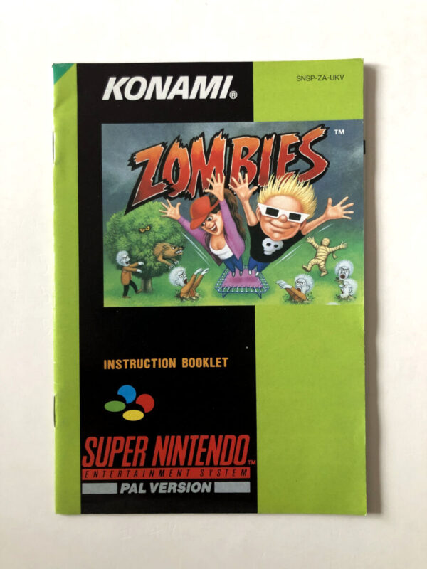 Zombies (SNES Manual) #105