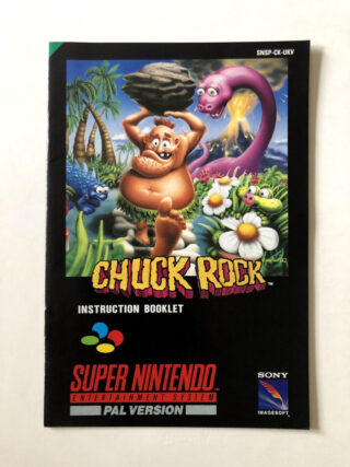 Chuck Rock (SNES Manual) #108