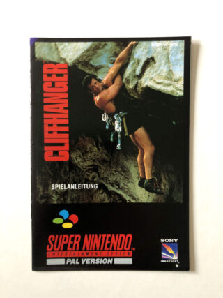 Cliffhanger, Tysk (SNES Manual) #109