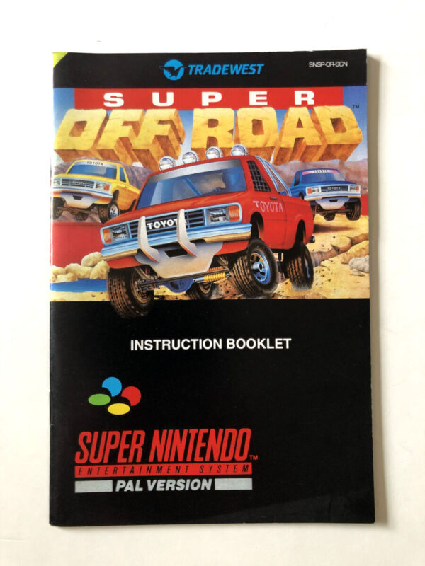 Super Off Road (SNES Manual) #110