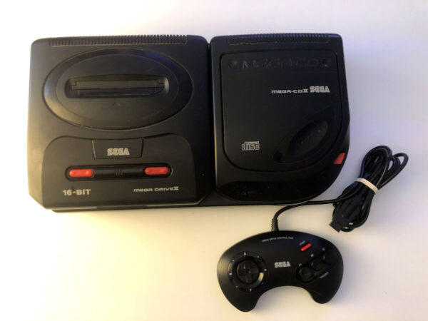 Sega Mega Drive II + Mega-CD II(konsol)