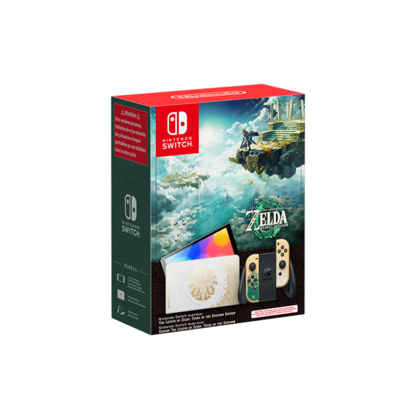 Switch OLED - Zelda: Tears of the Kingdom(Switch)(spil medfølger ikke)
