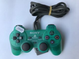 Playstation 1: Controller. Transparent Green