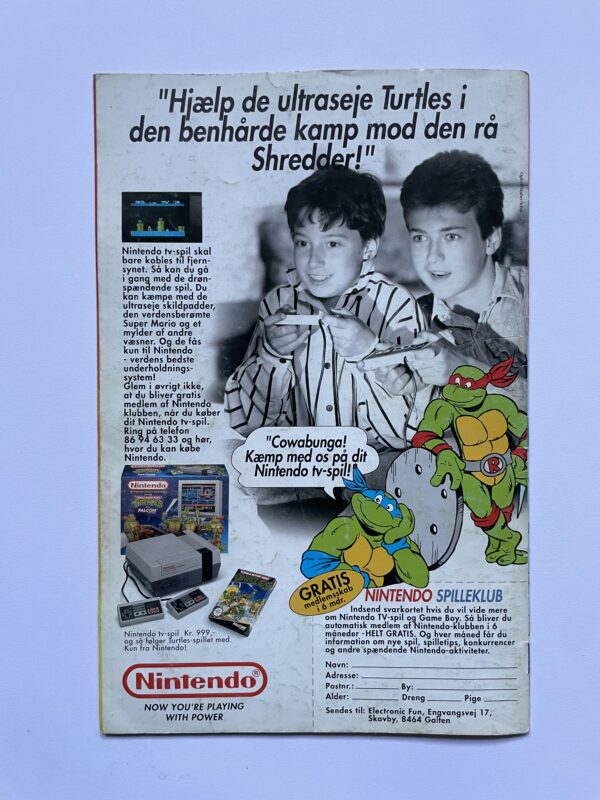 Nintendo Magasinet: Nr 1. 1991 - Image 2
