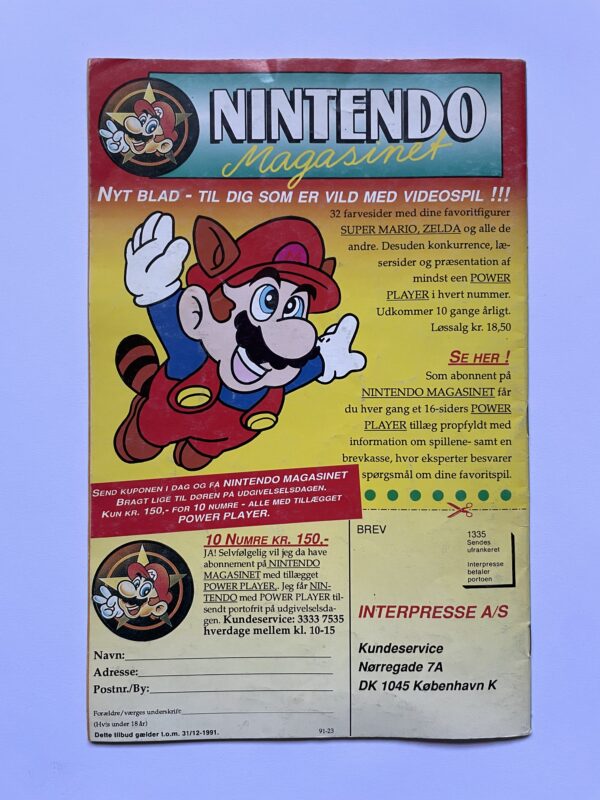 Nintendo Magasinet: Nr 3. 1991 - Image 2