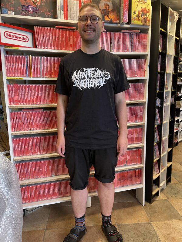 Nintendopusheren på Copenhell(2023)-shirt (sort)(Merchandise)