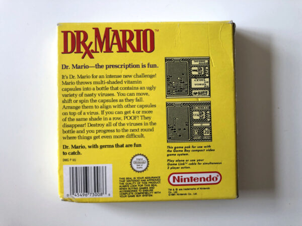 Dr Mario (Gameboy Classic i original emballage) #58 - Image 7