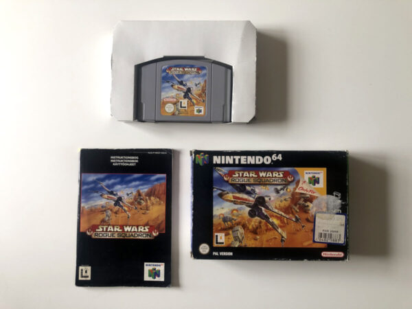 Star Wars Rogue Squadron (N64 i original emballage) #226