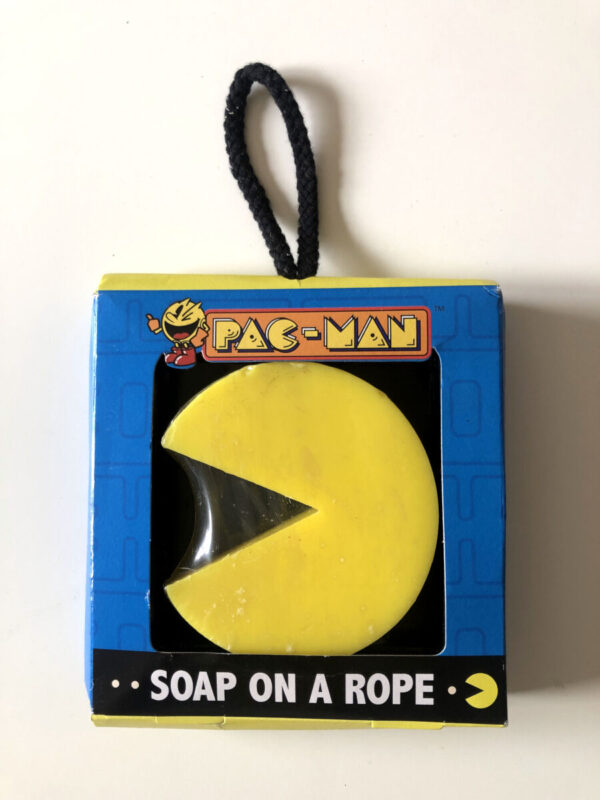 Pac-Man Soap on a Rope