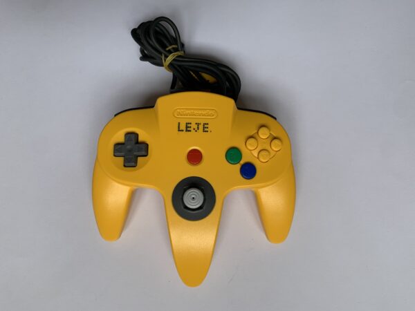 Nintendo 64: Controller - Yellow(tidligere udlejningscontroller)