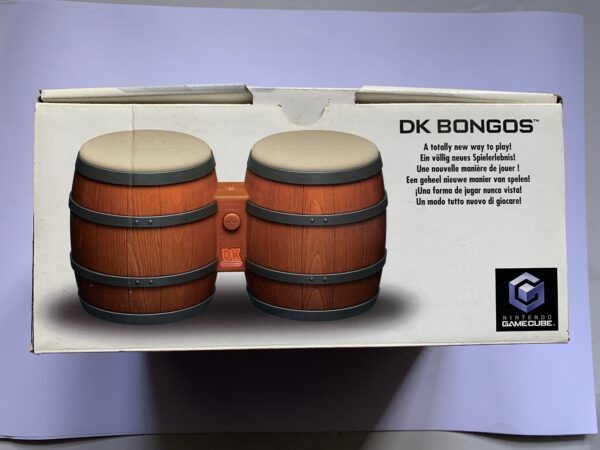 Donkey Konga-trommer + Donkey Konga i original emballage(Gamecube: Spil) - Image 6