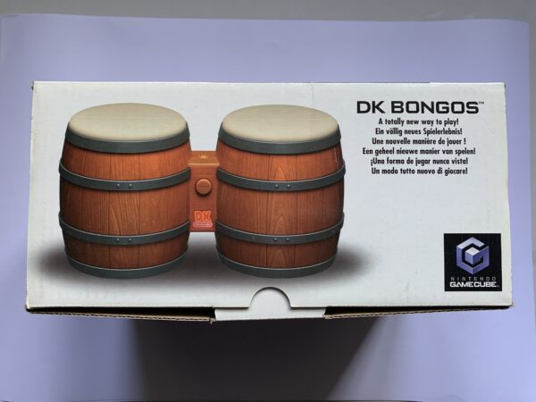 Donkey Konga-trommer + Donkey Konga i original emballage(Gamecube: Spil) - Image 4