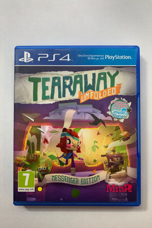 Tearaway Unfolded Messenger Edition(PS4 brugt)