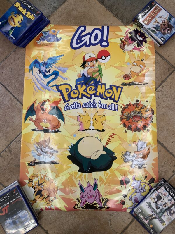 Pokémon-poster fra 1999(A1)