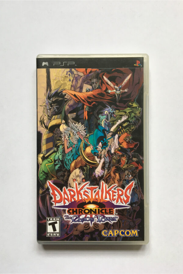 Darkstalkers Chronicle: The Chaos Tower(US cover)(PSP)
