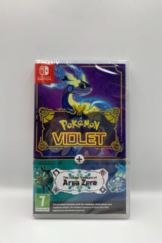 Pokemon Violet + The Hidden Treasure of Area Zero(Switch: Nyt)(expansion er download code)