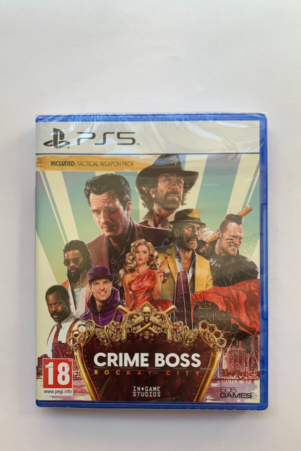 Crime Boss Rockay City(PS5 Ny)