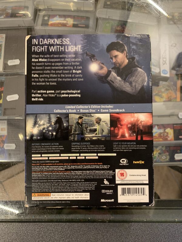 Alan Wake Limited Collectors Edition (360) - se billeder - Image 4