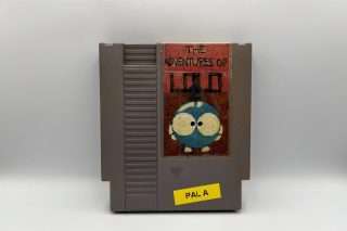 The Adventures of Lolo(NES PAL A/UKV) - limited edition hjemmelavet label