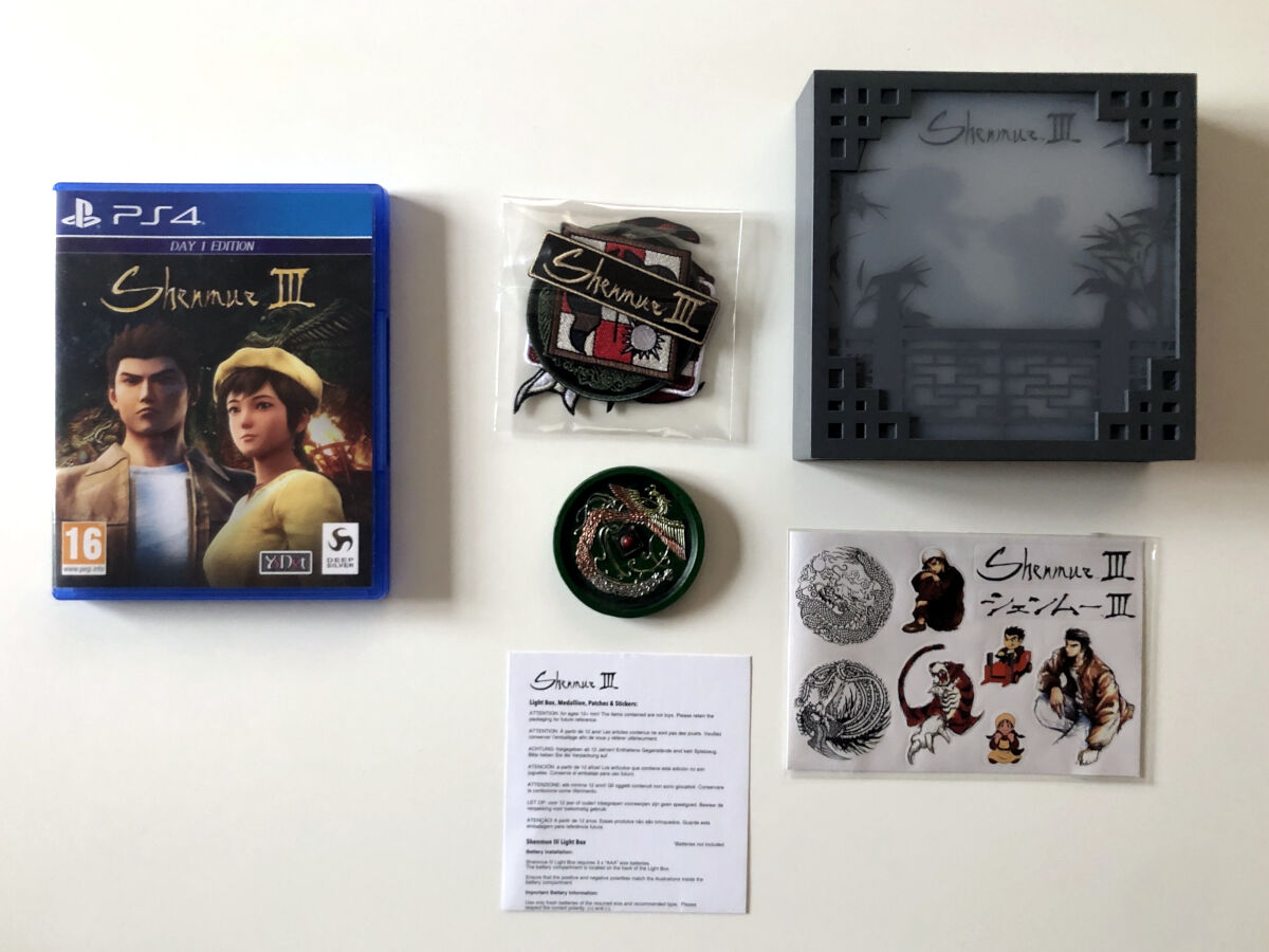 Shenmue III Edition Collector PS4 - Pix'n Love - Version Française Neuve Sous Blister