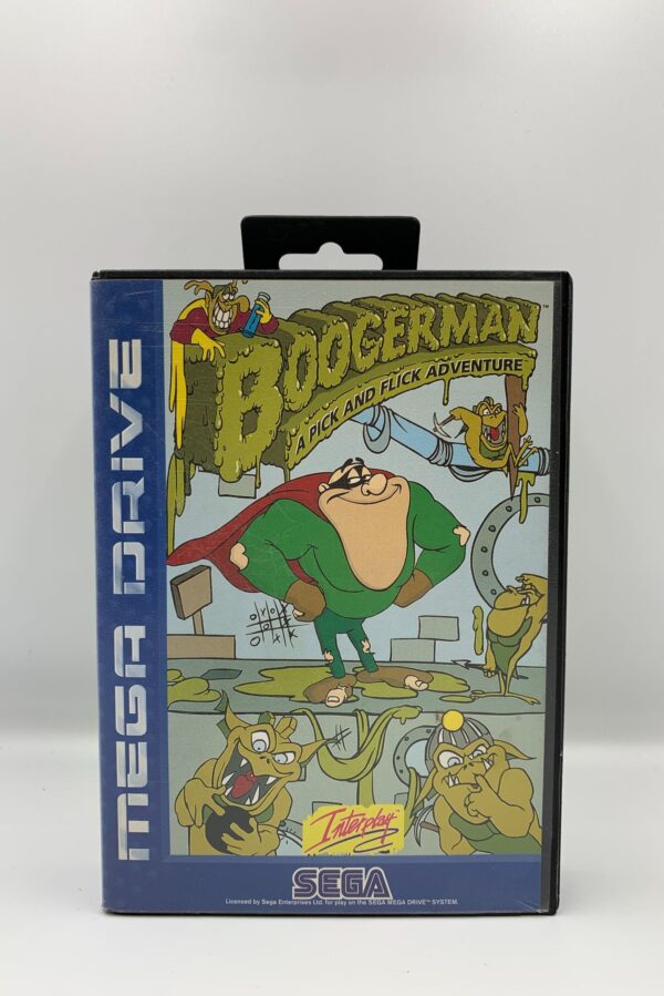 Boogerman: A Pick and Flick Adventure(Sega Mega)