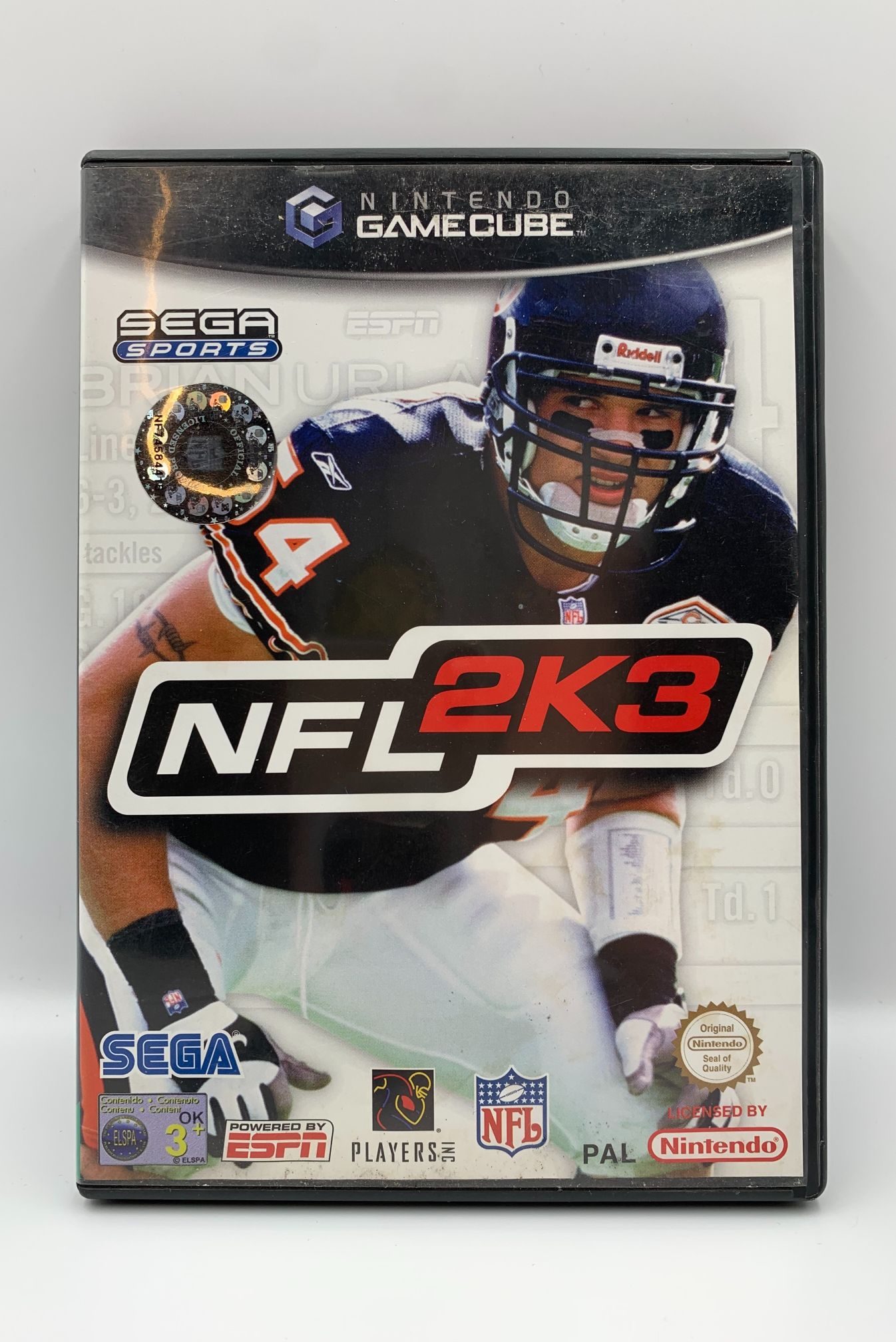 NFL 2K3(Gamecube Spil) Nintendopusheren