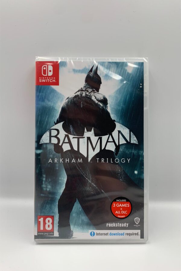 Batman: Arkham Trilogy(Switch: Nyt)(delvis download)