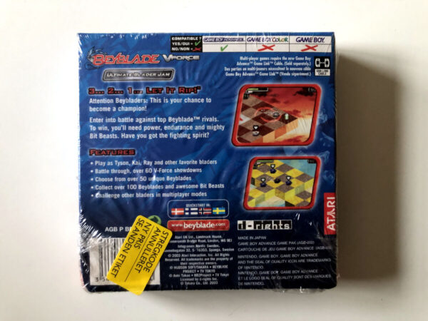 Beyblade Vforce: Ultimate Blader Jam(Re-sealed)(GB Advance: Spil i original emballage) #246 - Image 6