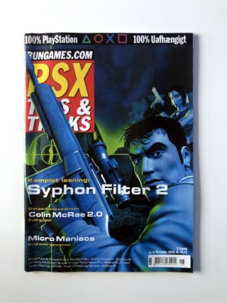 PSX Tips og Tricks. 3. Årgang Nr. 6. November 2000