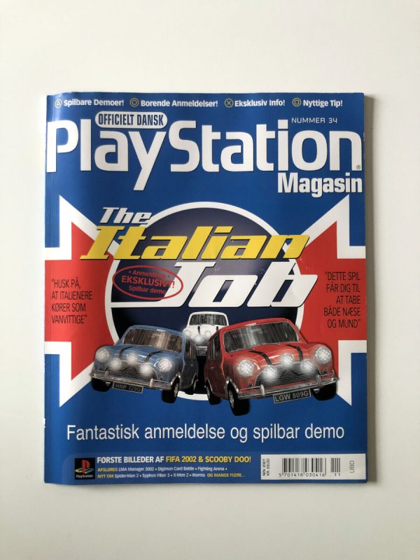 Officielt Dansk Playstation Magasin 34. November 2001.