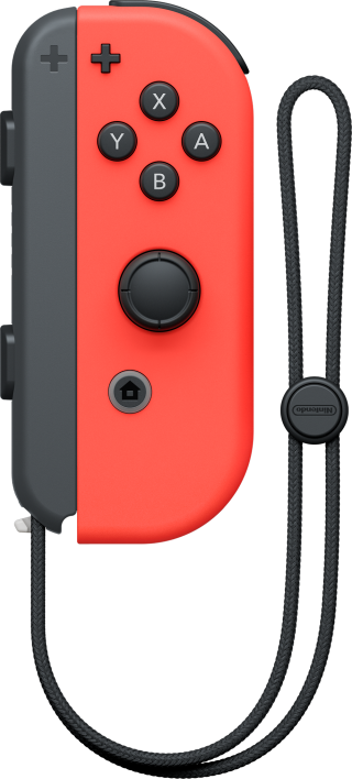 Joy-Con: Right Neon Red(brugt) - med strap