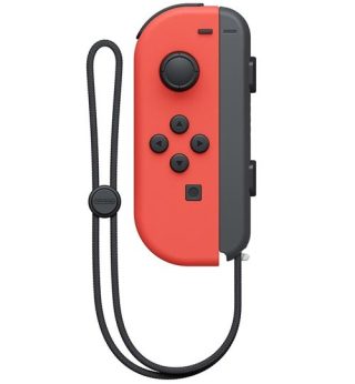 Joy-Con: Left Neon Red(Switch brugt) - med strap