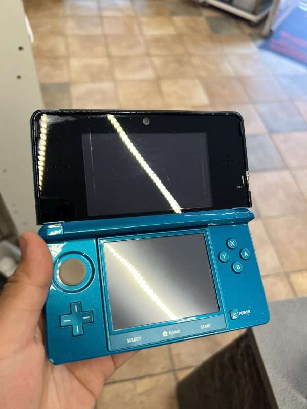 3DS Aqua Blue inkl oplader #1 - Image 2
