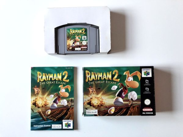 Rayman 2 The Great Escape (N64 i original emballage) #258