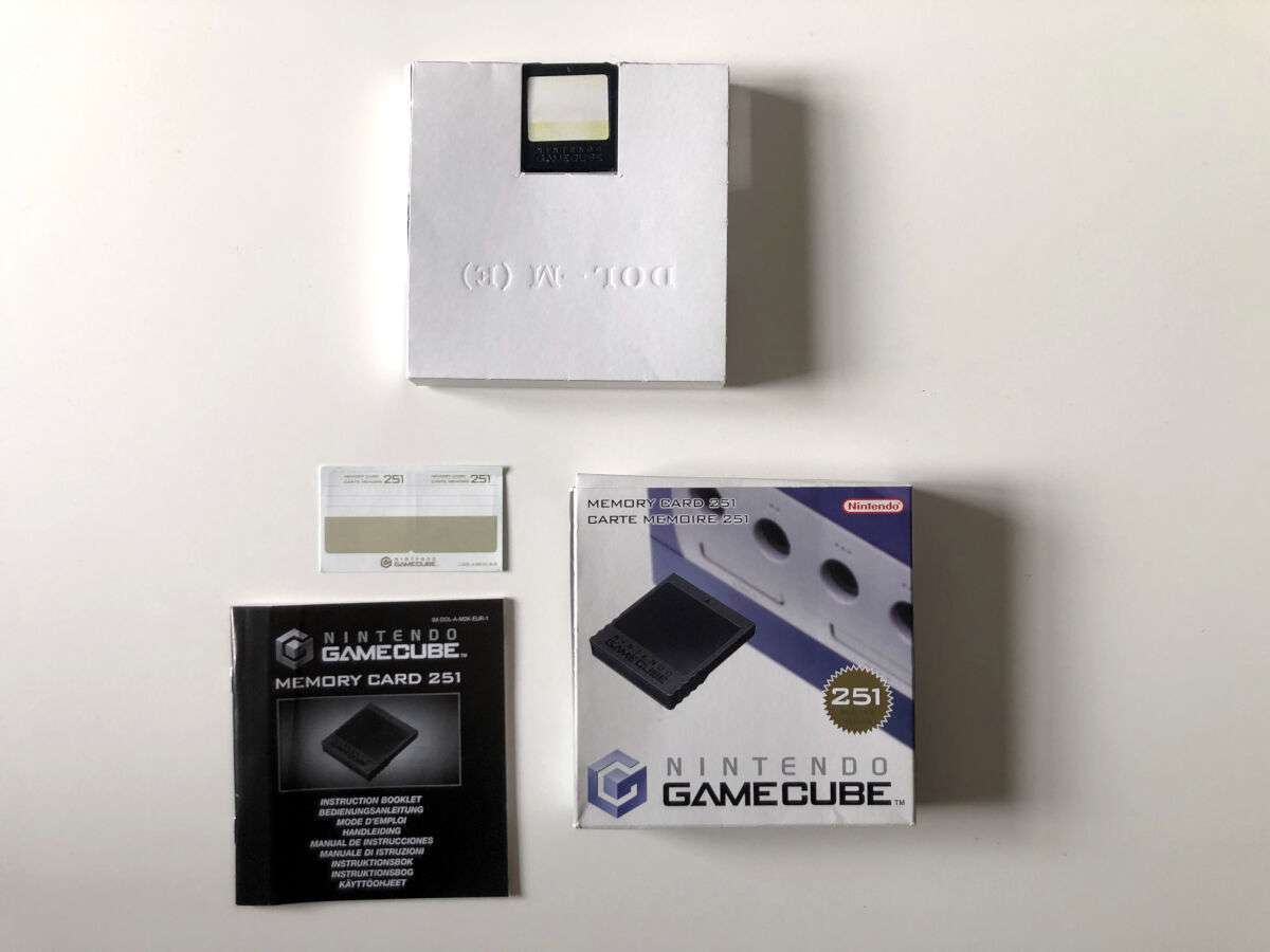 Gamecube Memory Card i Original emballage (Gamecube) – Nintendopusheren
