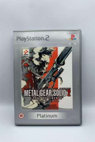 Metal Gear Solid 2: Sons of Liberty(PS2 Platinum) - Uden making of-DVD