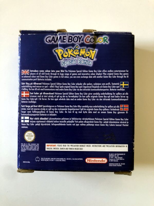 Gameboy Color: Pokemon Special Edition - i original emballage - Image 11