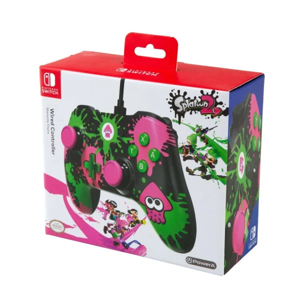PowerA Wired Controller – Splatoon 2(Switch) – Nintendopusheren