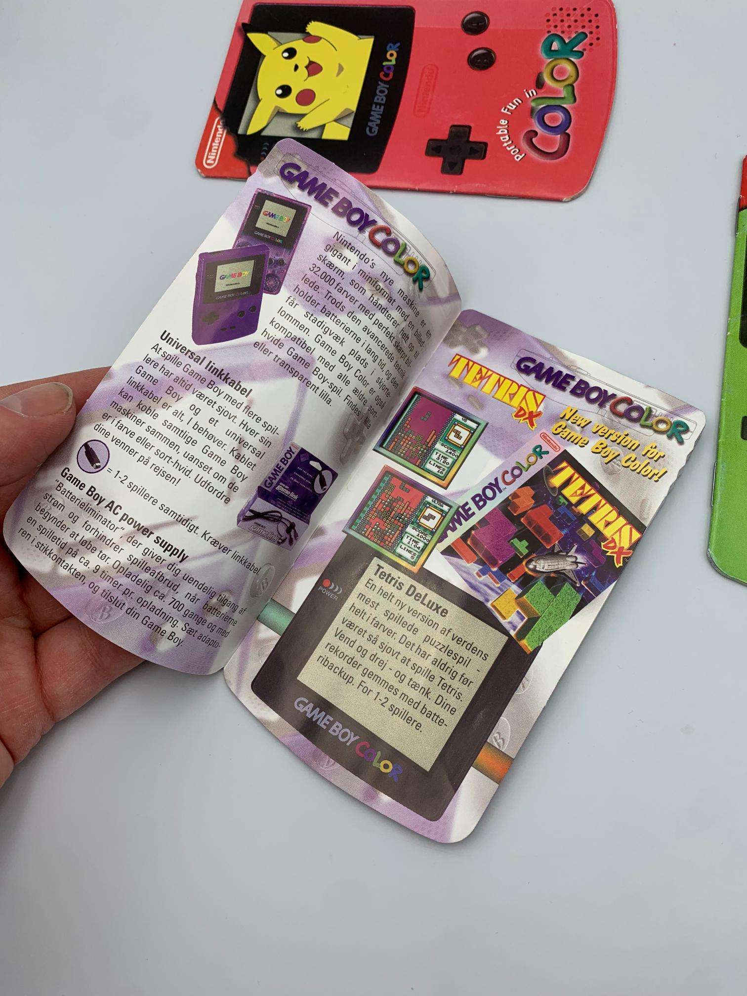3 x Gameboy Color Promoer(Andet) – Nintendopusheren
