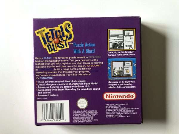 Tetris Blast (Game Boy) TOM # 30 - Billede 7