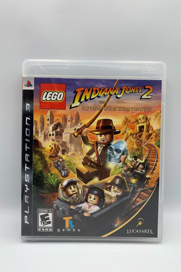 Lego Indiana Jones 2: The Adventure Continues(US cover)(PS3)