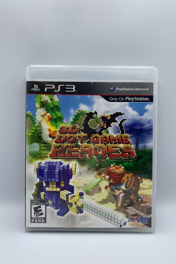 3D Dot Game Heroes(US cover)(PS3)