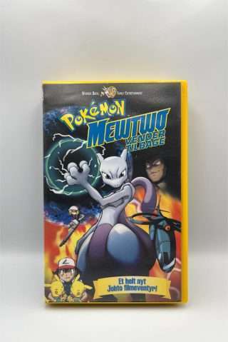Pokemon Mewtwo vender tilbage(VHS)
