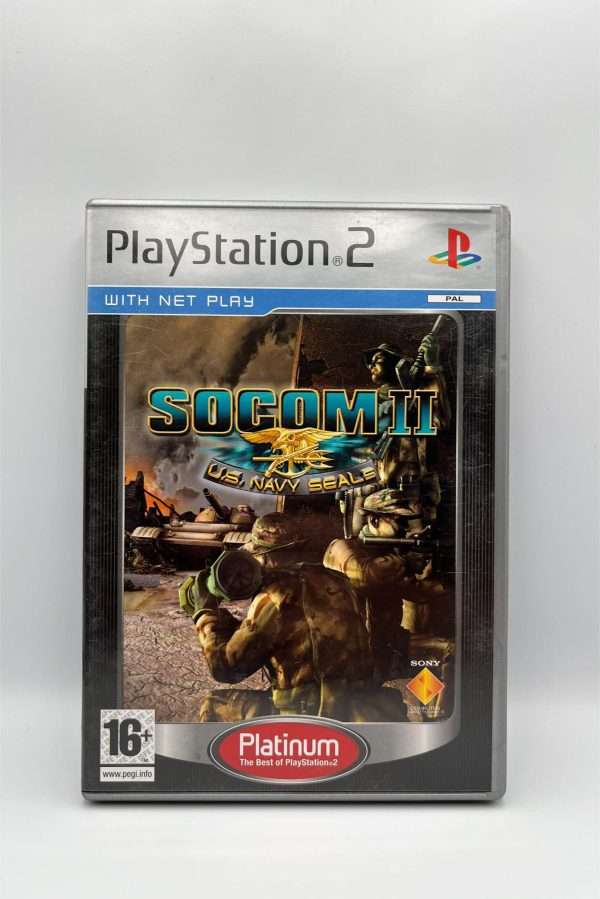 SOCOM II: U.S. Navy Seals(PS2 Platinum)