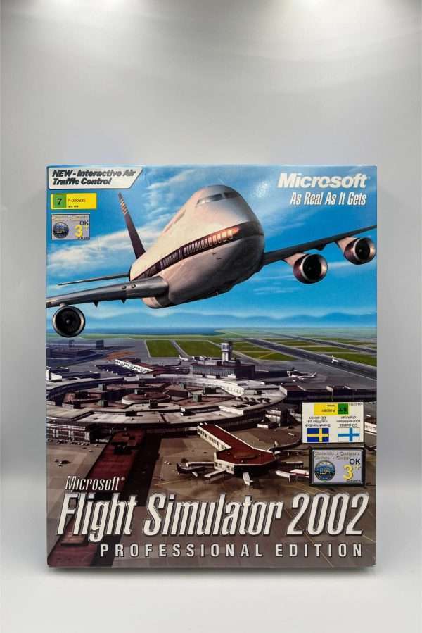 Microsoft Flight Simulator 2002 Professional Edition(PC Big Box)