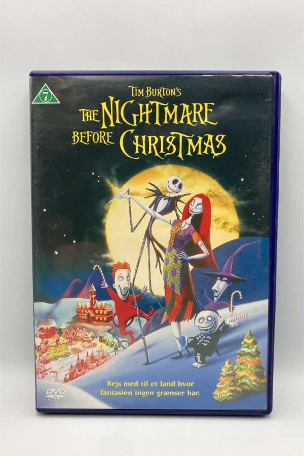 The Nightmare Before Christmas(DVD brugt)