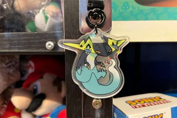 Nøglering Key Ring - Dragapult(shiny)