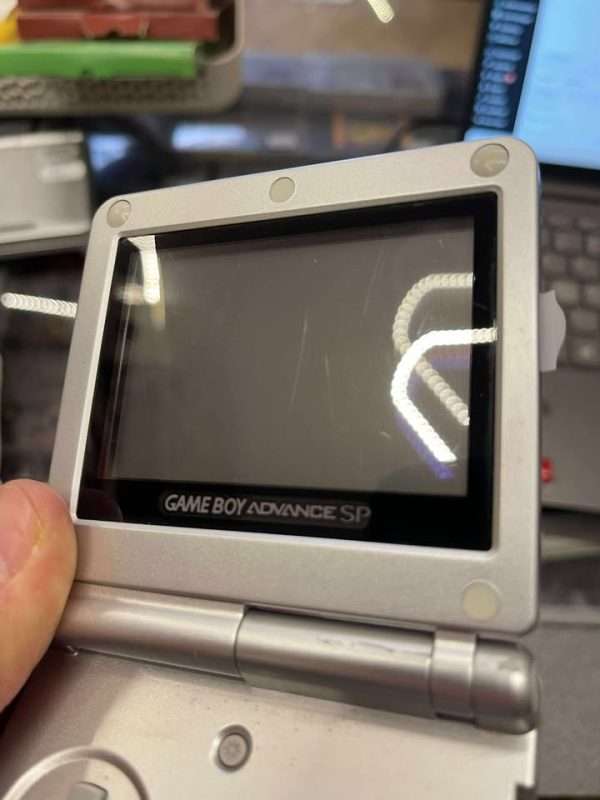 Gameboy Advance SP 001(silver) inkl. oplader #2 - Billede 2